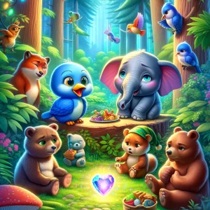 The Journey of Echo and the Heart Stone